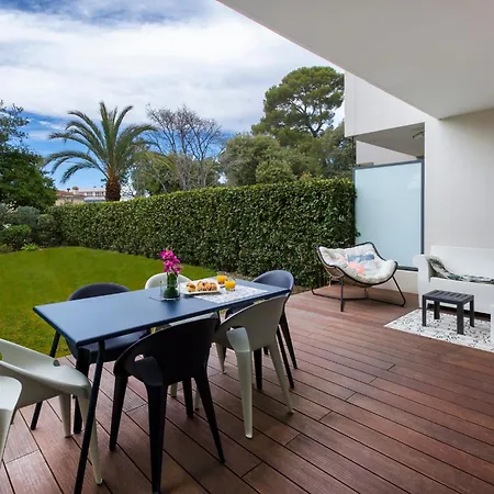 Luxury Garden 2br In The Development Of Cap D'antibes-juan Les Pins شقة