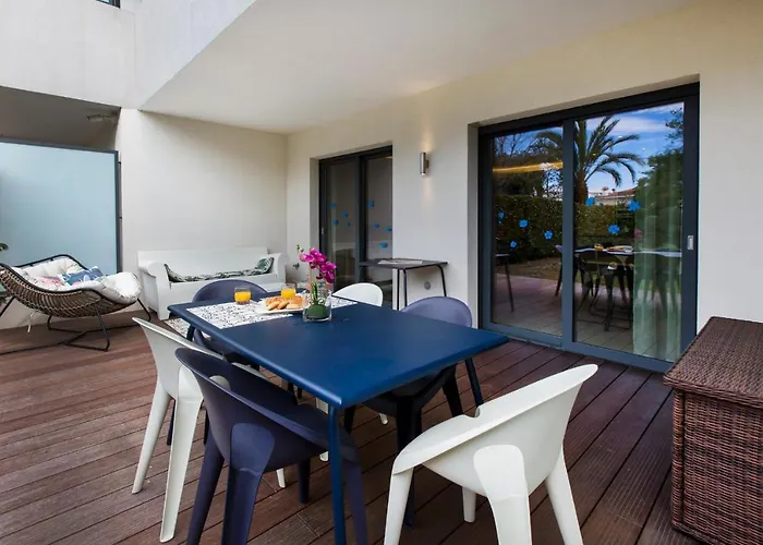 Apartman Luxury Garden 2br In The Development Of Cap D'antibes-juan Les Pins