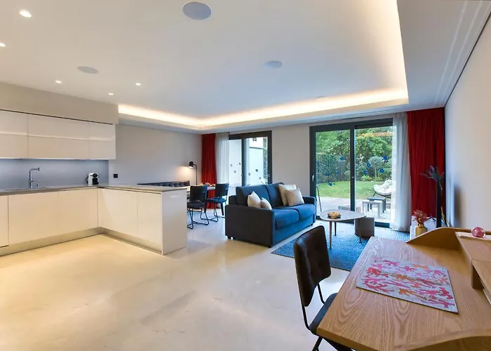 Apartman Luxury Garden 2br In The Development Of Cap D'antibes-juan Les Pins *